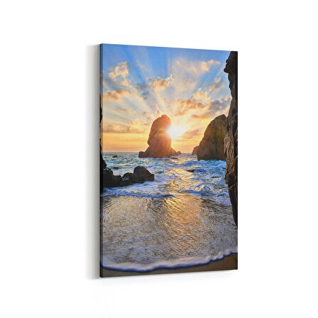 Olla 13434D Doğa / Manzara Görseli Dikey Kanvas Tablo (Ölçü: 60X90)