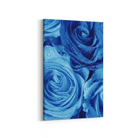 Olla 11598D Çiçek Görseli Dikey Kanvas Tablo (Ölçü: 60X90)