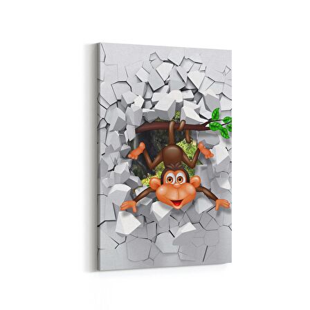 Olla 12731D Çocuk Odası Görseli Dikey Kanvas Tablo (Ölçü: 100X150)