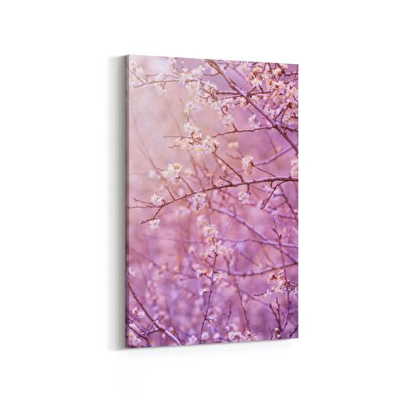 Olla 10574D Ağaç Görseli Dikey Kanvas Tablo (Ölçü: 20X30)
