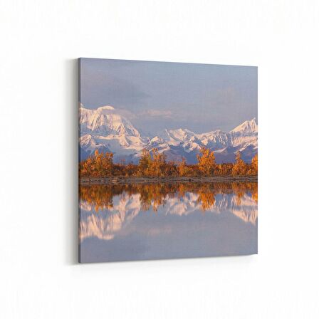 Olla 13960K Doğa / Manzara Görseli Kare Kanvas Tablo (Ölçü: 30X30)