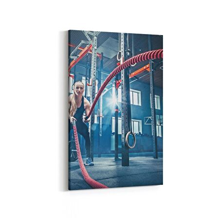 Olla 17112D Spor Görseli Dikey Kanvas Tablo (Ölçü: 60X90)