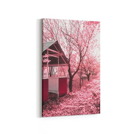 Olla 14114D Doğa / Manzara Görseli Dikey Kanvas Tablo (Ölçü: 70X105)