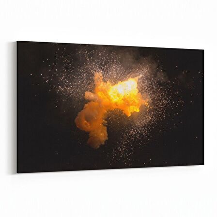 Olla 10364Y Abstract Görsel Yatay Kanvas Tablo (Ölçü: 45X30)