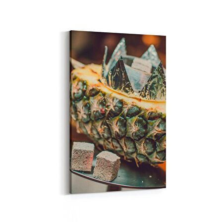 Olla 14976D Gıda Görseli Dikey Kanvas Tablo (Ölçü: 40X60)