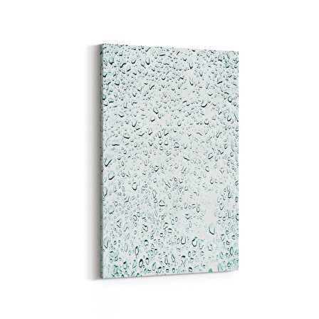 Olla 17215D Su / Damla Görseli Dikey Kanvas Tablo (Ölçü: 60X90)