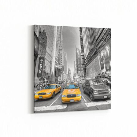 Olla 18477K Yapı Görseli Kare Kanvas Tablo (Ölçü: 25X25)
