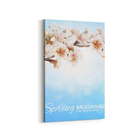 Olla 10733D Ağaç Görseli Dikey Kanvas Tablo (Ölçü: 60X90)