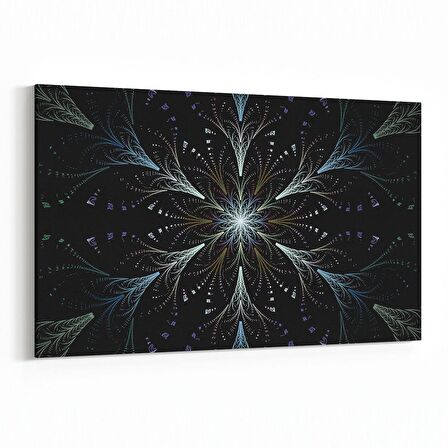 Olla 10383Y Abstract Görsel Yatay Kanvas Tablo (Ölçü: 30X20)