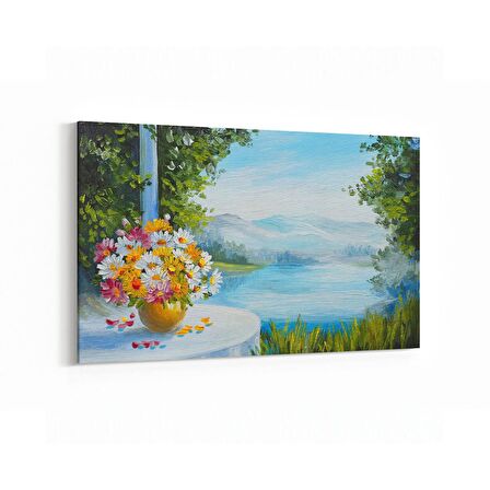 Olla 17815Y Yağlı Boya Görseli Yatay Kanvas Tablo (Ölçü: 120X80)