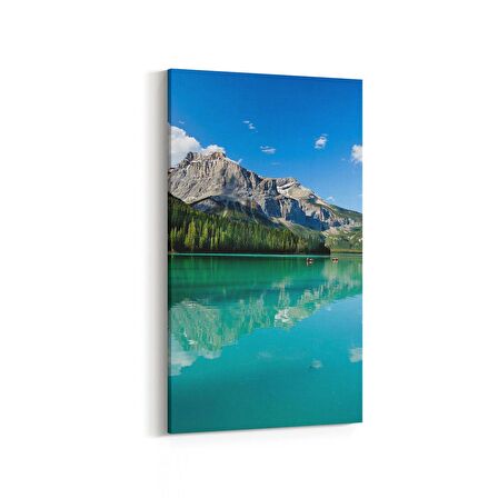 Olla 14594DD Doğa / Manzara Görseli Dikey Dar Kanvas Tablo (Ölçü: 40X80)