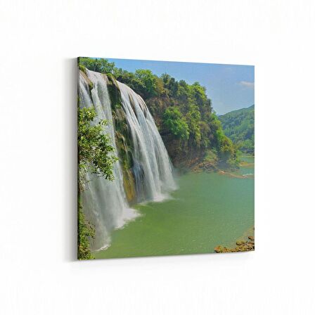 Olla 13592K Doğa / Manzara Görseli Kare Kanvas Tablo (Ölçü: 100X100)