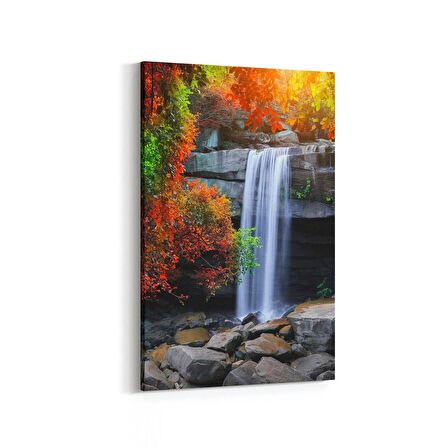 Olla 14020D Doğa / Manzara Görseli Dikey Kanvas Tablo (Ölçü: 60X90)