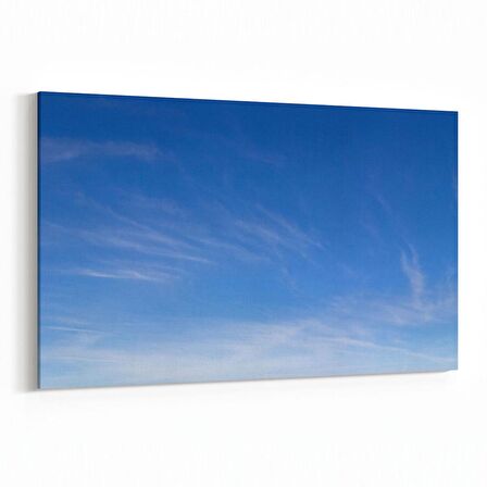 Olla 15595Y Gökyüzü Bulut Görseli  Yatay Kanvas Tablo (Ölçü: 30X20)