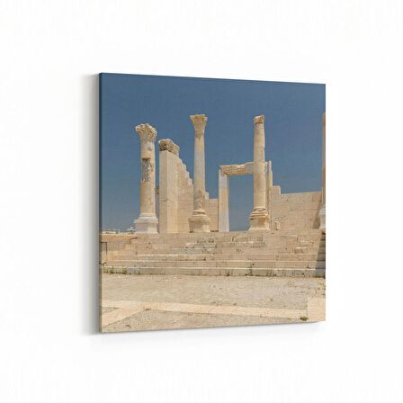 Olla 18225K4 Yapı Görseli Kare 4'lü Kanvas Tablo (Ölçü: 65X65)