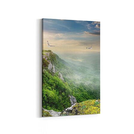 Olla 13777D Doğa / Manzara Görseli Dikey Kanvas Tablo (Ölçü: 20X30)