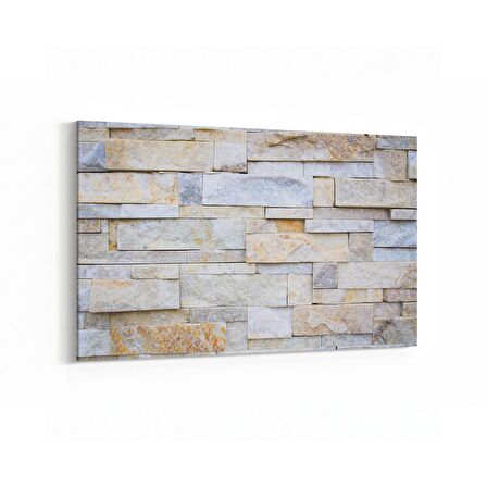 Olla 17368Y Taş / Tuğla Görseli Yatay Kanvas Tablo (Ölçü: 45X30)