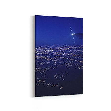 Olla 18475D Yapı Görseli Dikey Kanvas Tablo (Ölçü: 60X90)