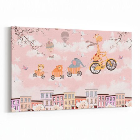 Olla 12743Y Çocuk Odası Görseli Yatay Kanvas Tablo (Ölçü: 30X20)