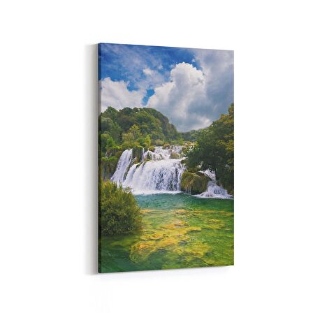 Olla 14335D Doğa / Manzara Görseli Dikey Kanvas Tablo (Ölçü: 60X90)