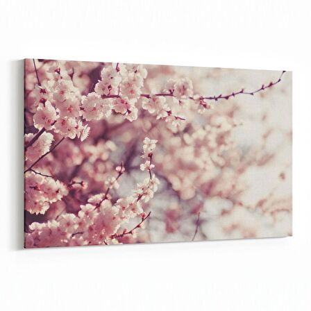 Olla 10732Y Ağaç Görseli Yatay Kanvas Tablo (Ölçü: 90X60)