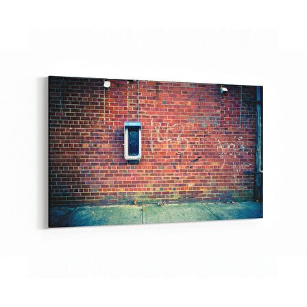 Olla 17523Y Taş / Tuğla Görseli Yatay Kanvas Tablo (Ölçü: 45X30)