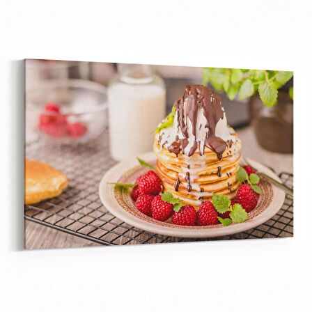 Olla 15259Y Gıda Görseli Yatay Kanvas Tablo (Ölçü: 120X80)