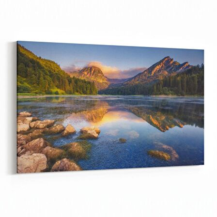 Olla 14002Y Doğa / Manzara Görseli Yatay Kanvas Tablo (Ölçü: 45X30)