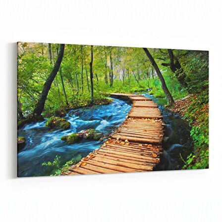 Olla 13325Y Doğa / Manzara Görseli Yatay Kanvas Tablo (Ölçü: 45X30)