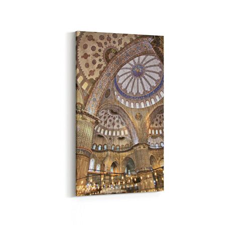 Olla 17969DD Yapı Görseli Dikey Dar Kanvas Tablo (Ölçü: 40X80)