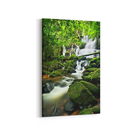 Olla 14564D Doğa / Manzara Görseli Dikey Kanvas Tablo (Ölçü: 70X105)