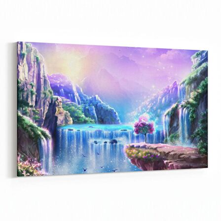 Olla 13168Y Doğa / Manzara Görseli Yatay Kanvas Tablo (Ölçü: 150X100)