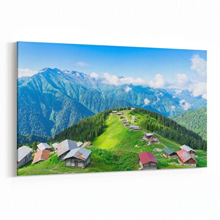 Olla 13194Y Doğa / Manzara Görseli Yatay Kanvas Tablo (Ölçü: 70X50)