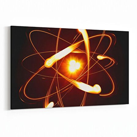 Olla 10300Y Abstract Görsel Yatay Kanvas Tablo (Ölçü: 70X50)