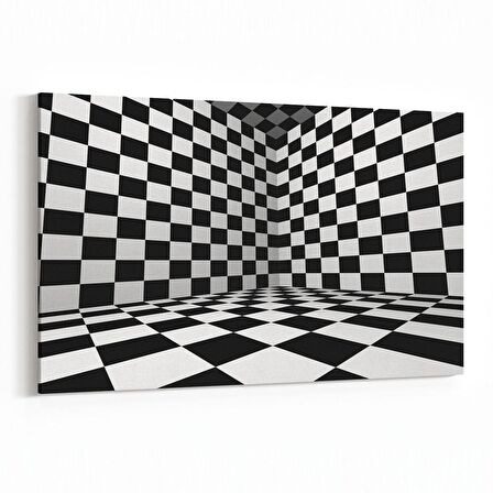 Olla 10233Y Abstract Girdap Görsel Yatay Kanvas Tablo (Ölçü: 150X100)