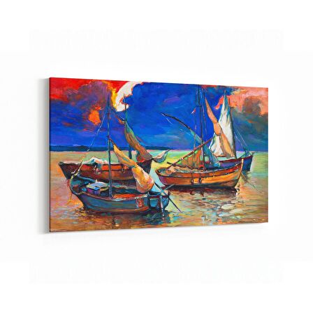 Olla 17739Y Yağlı Boya Görseli Yatay Kanvas Tablo (Ölçü: 120X80)