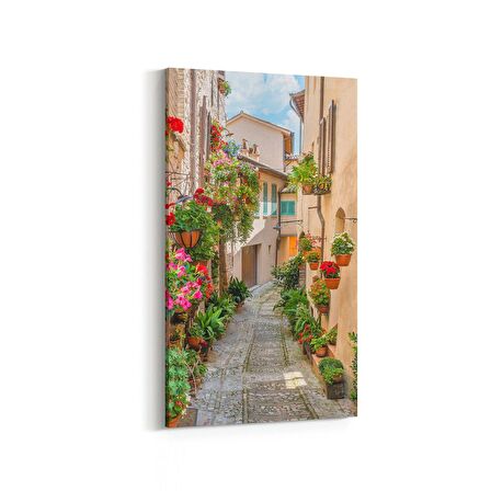 Olla 18009DD Yapı Görseli Dikey Dar Kanvas Tablo (Ölçü: 30X60)