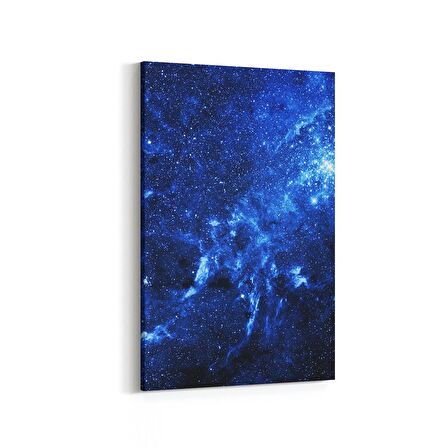 Olla 14692D Gece Gökyüzü Görseli Dikey Kanvas Tablo (Ölçü: 100X150)