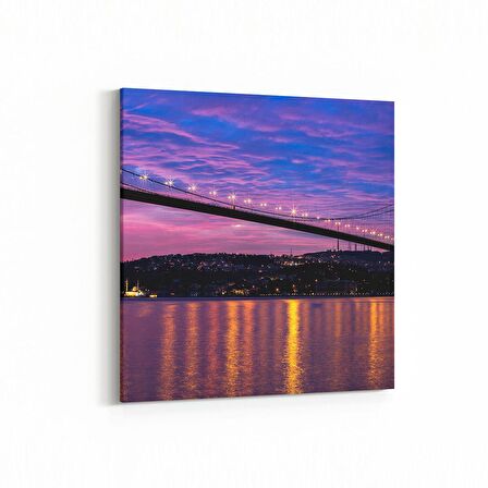 Olla 18082K Yapı Görseli Kare Kanvas Tablo (Ölçü: 60X60)