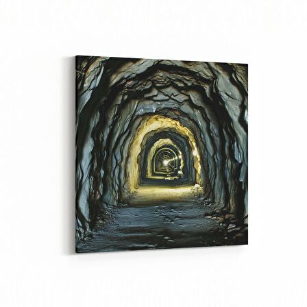 Olla 18965K Yapı Görseli Kare Kanvas Tablo (Ölçü: 30X30)