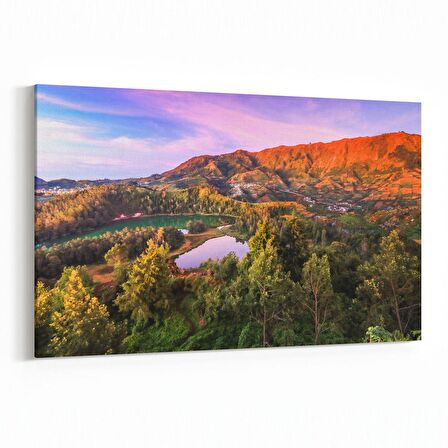 Olla 13390Y Doğa / Manzara Görseli Yatay Kanvas Tablo (Ölçü: 150X100)