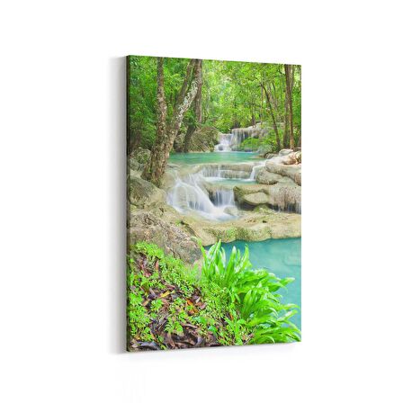 Olla 14607D Doğa / Manzara Görseli Dikey Kanvas Tablo (Ölçü: 60X90)