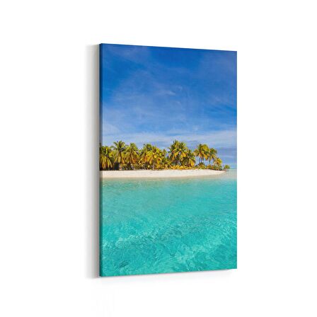 Olla 13886D Doğa / Manzara Görseli Dikey Kanvas Tablo (Ölçü: 70X105)