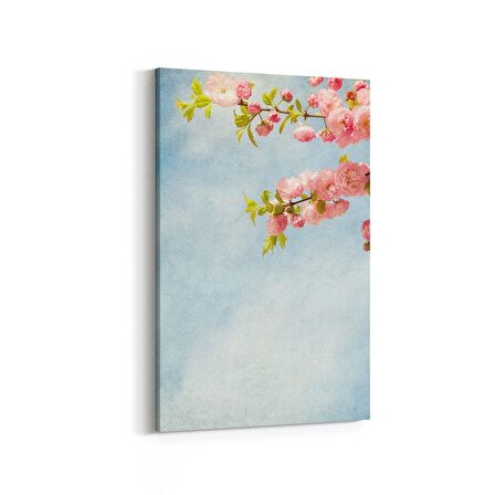 Olla 10655D Ağaç Görseli Dikey Kanvas Tablo (Ölçü: 100X150)