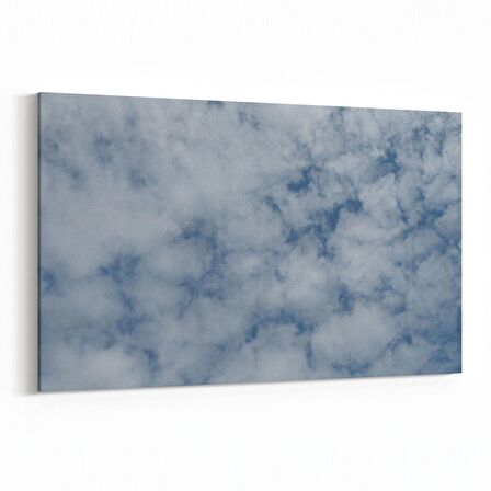 Olla 15771Y Gökyüzü Bulut Görseli  Yatay Kanvas Tablo (Ölçü: 70X50)