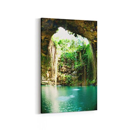 Olla 13382D Doğa / Manzara Görseli Dikey Kanvas Tablo (Ölçü: 60X90)
