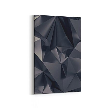 Olla 10073D Abstract Görsel Dikey Kanvas Tablo (Ölçü: 40X60)
