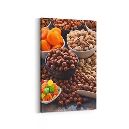 Olla 15251D Gıda Görseli Dikey Kanvas Tablo (Ölçü: 20X30)