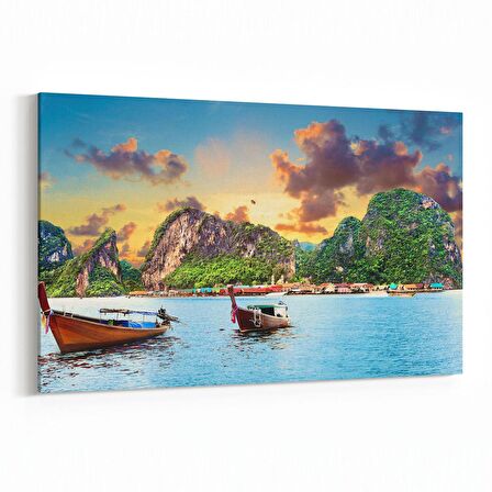 Olla 13251Y Doğa / Manzara Görseli Yatay Kanvas Tablo (Ölçü: 70X50)