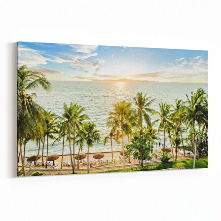 Olla 14394Y Doğa / Manzara Görseli Yatay Kanvas Tablo (Ölçü: 90X60)